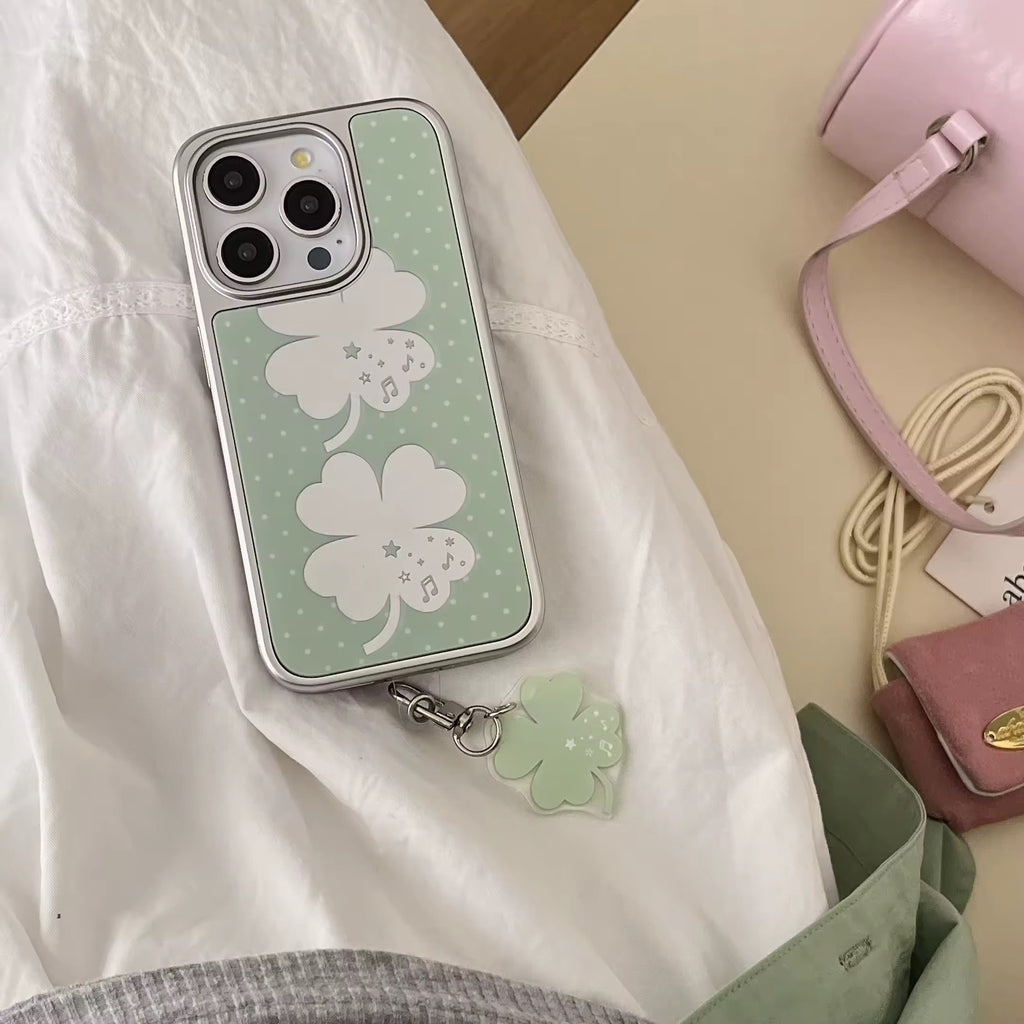 Green Clover iPhone Case