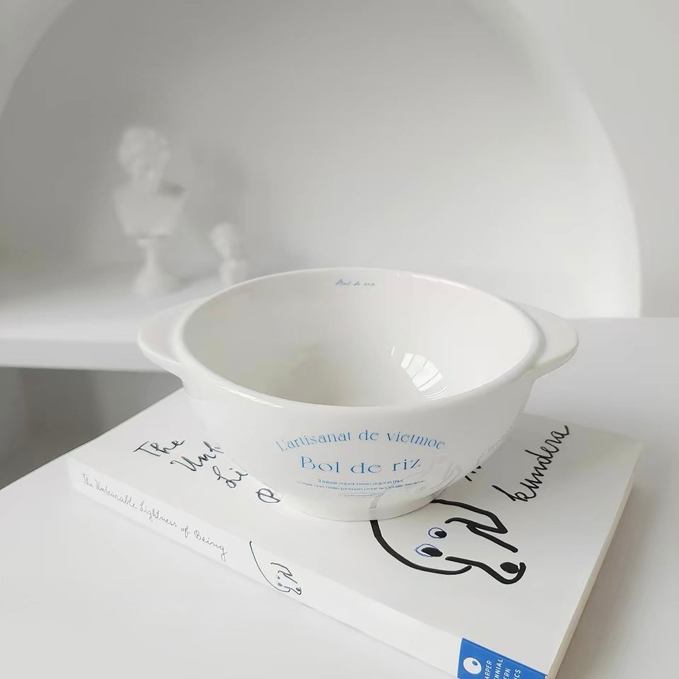 French Bistro Plates and Bowls