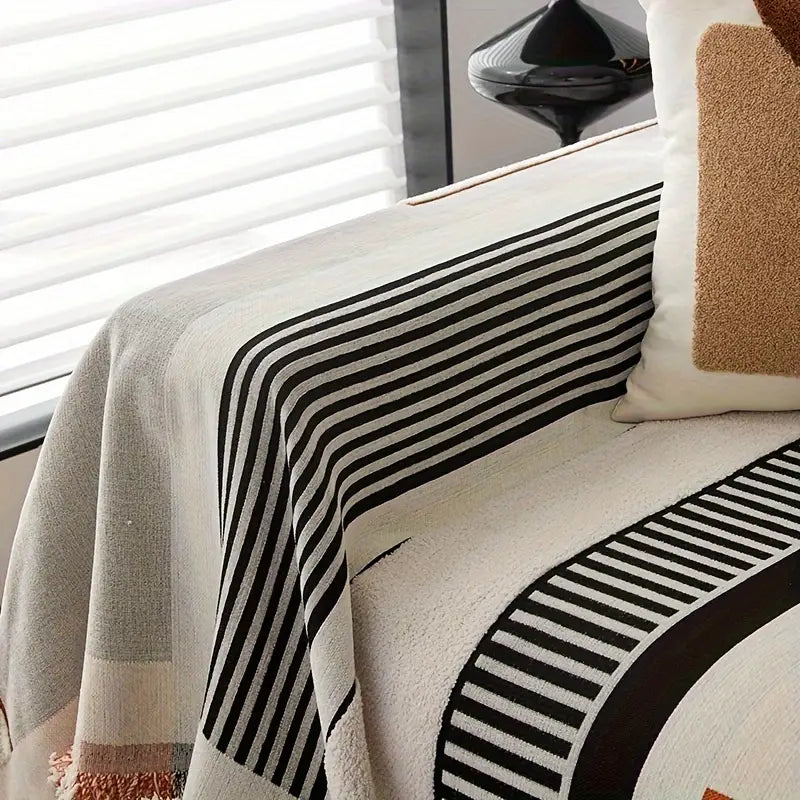 Kid & Pet Friendly Couch Cover - Abstract Design