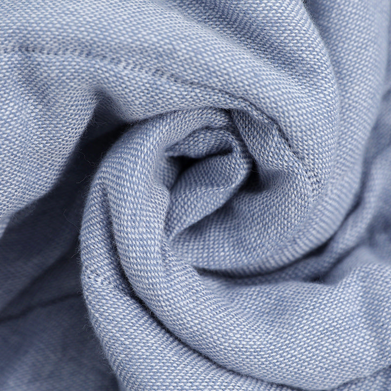 Cotton Muslin Thorw Blanket – Queen Size