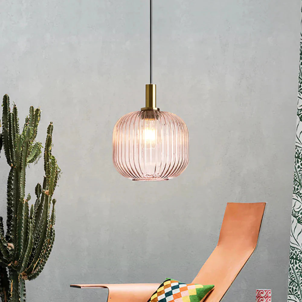 Gema Ripple Glass Pendant Light