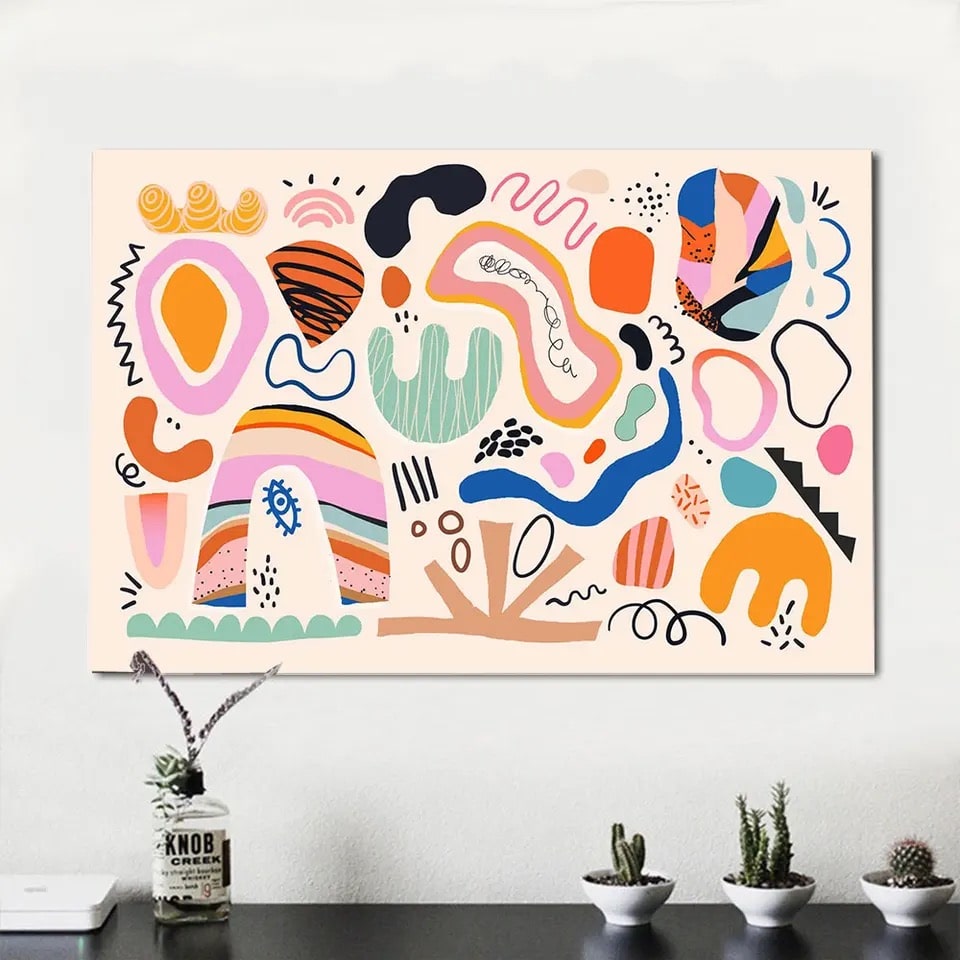 Scribble Art Poster
