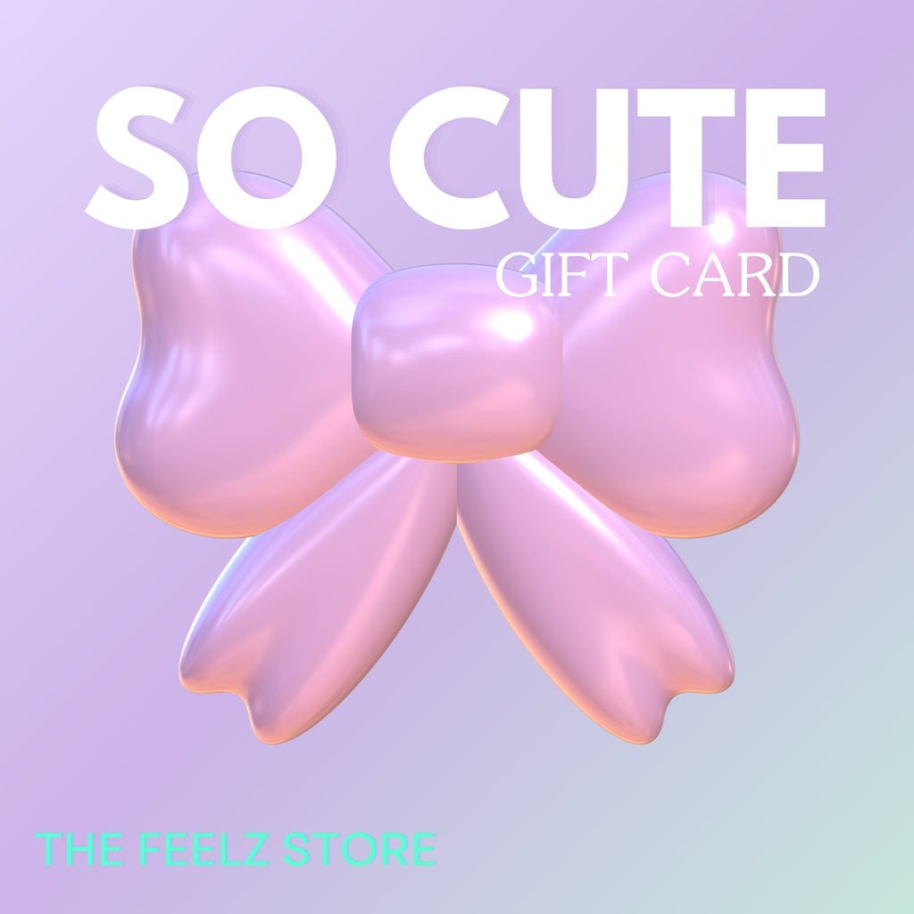 So Cute Gift Card Pink Bow