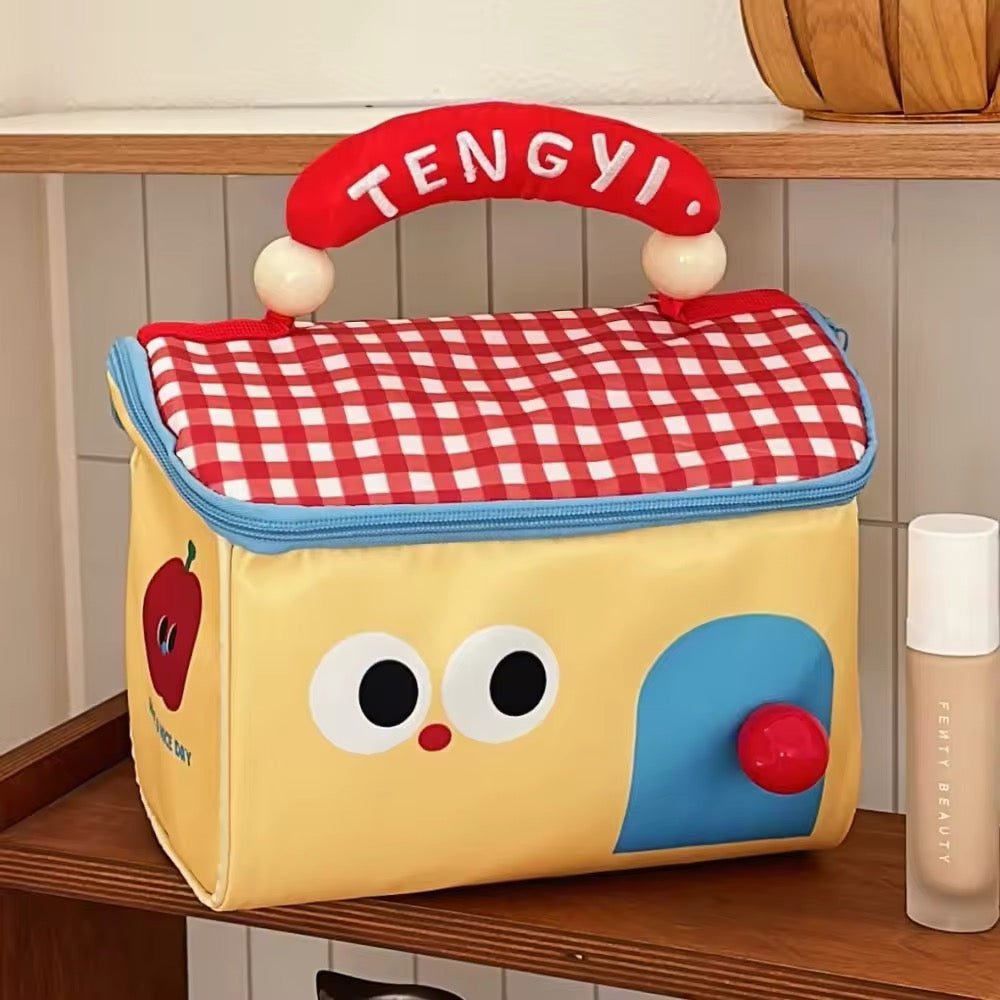 Cute Cottage Makeup Bag