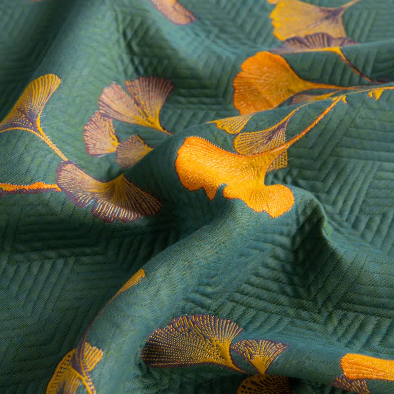 Ginkgo Cotton Quilt – Eco-Friendly & Reversible