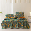 Golden Dusk Ginkgo Quilt Bedding Set