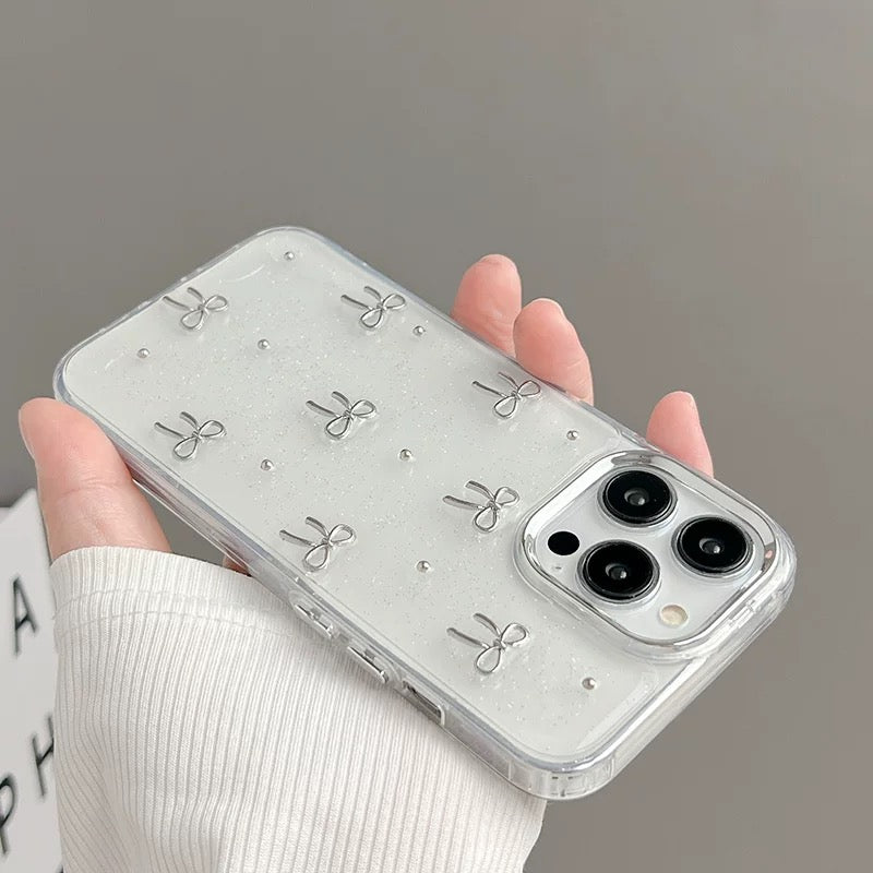 Coquette Glitter iPhone Case