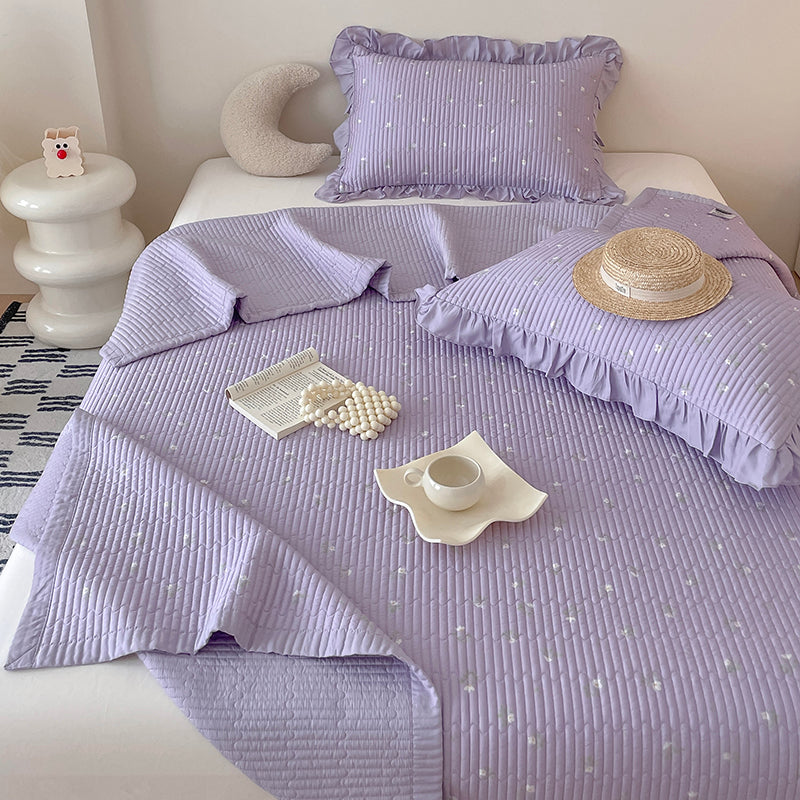 Tencel 3-Piece Quilt Set – Lightweight & Breathable