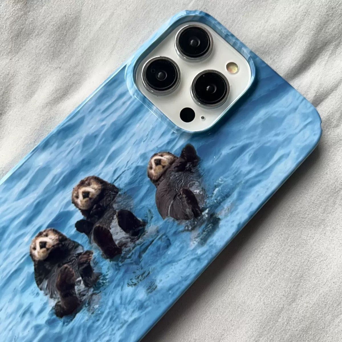 Cute Otters iPhone Case