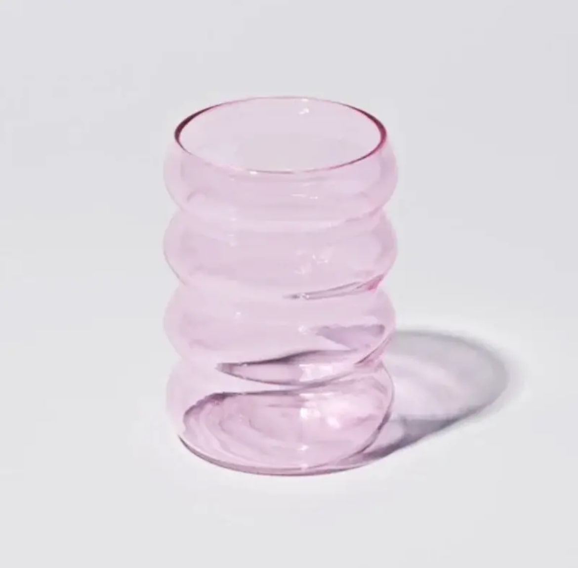 Ripple Glass Pink