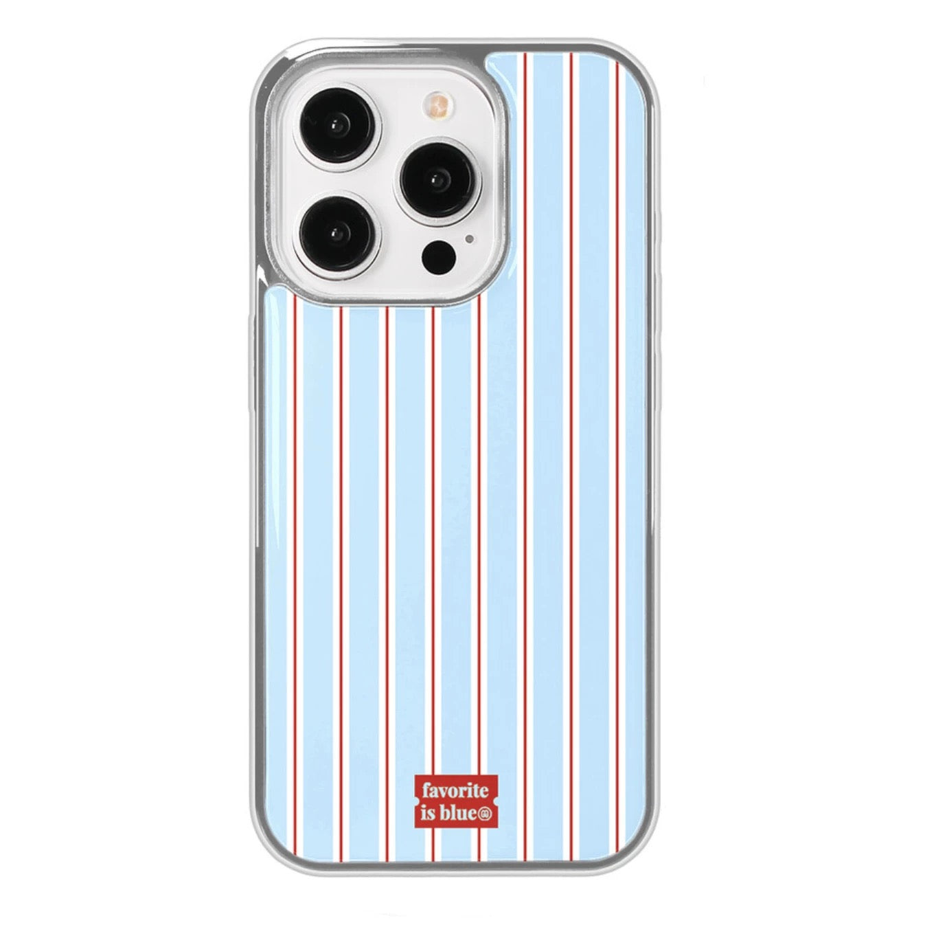 Blue Ditsy Floral iPhone Case