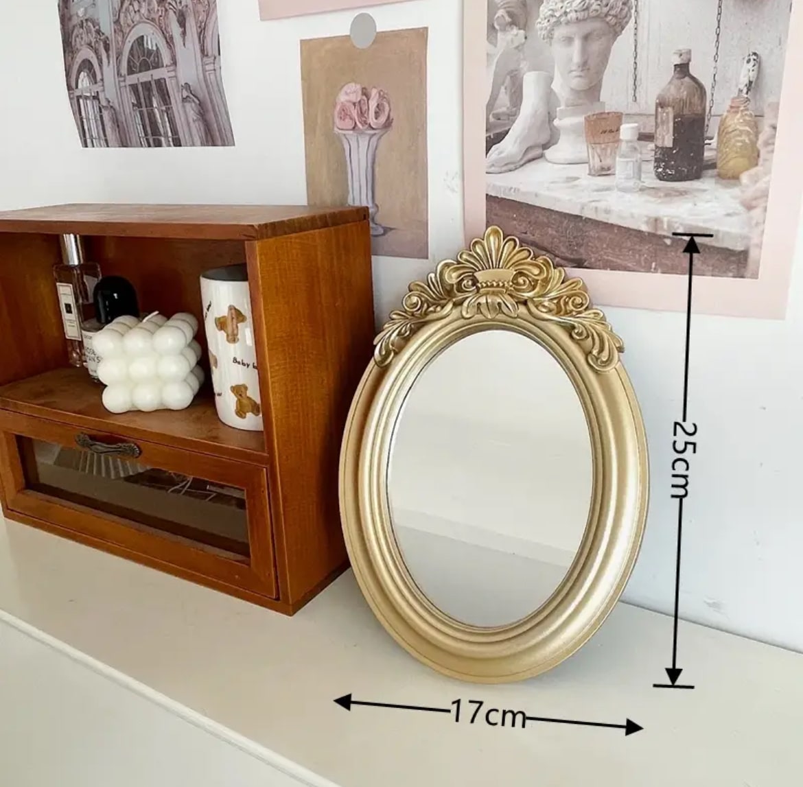Rustic French Mirror B