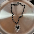 Gothic Red Heart Pendant