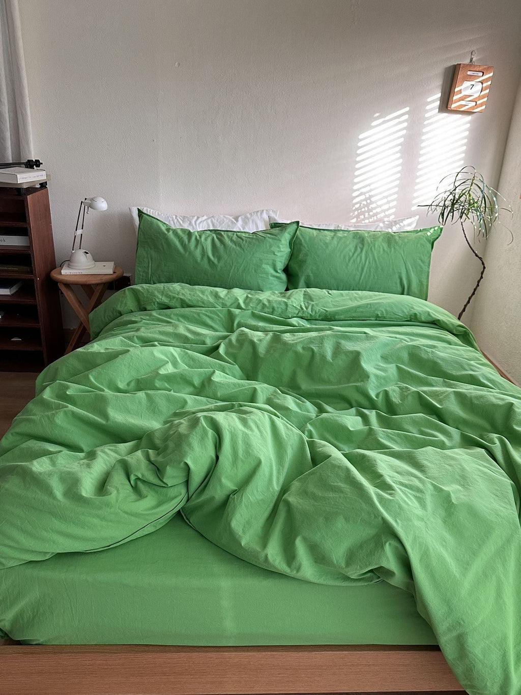 Bright Green Duvet Cover Set