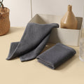 Waffle Cotton Kitchen Towel Drak Gray