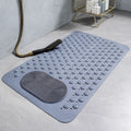 Non-Slip Bath Mat - Shower Mat with Foot Scrubber