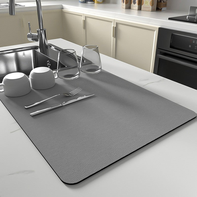 Ultra Absorbent Kitchen Dish Mat