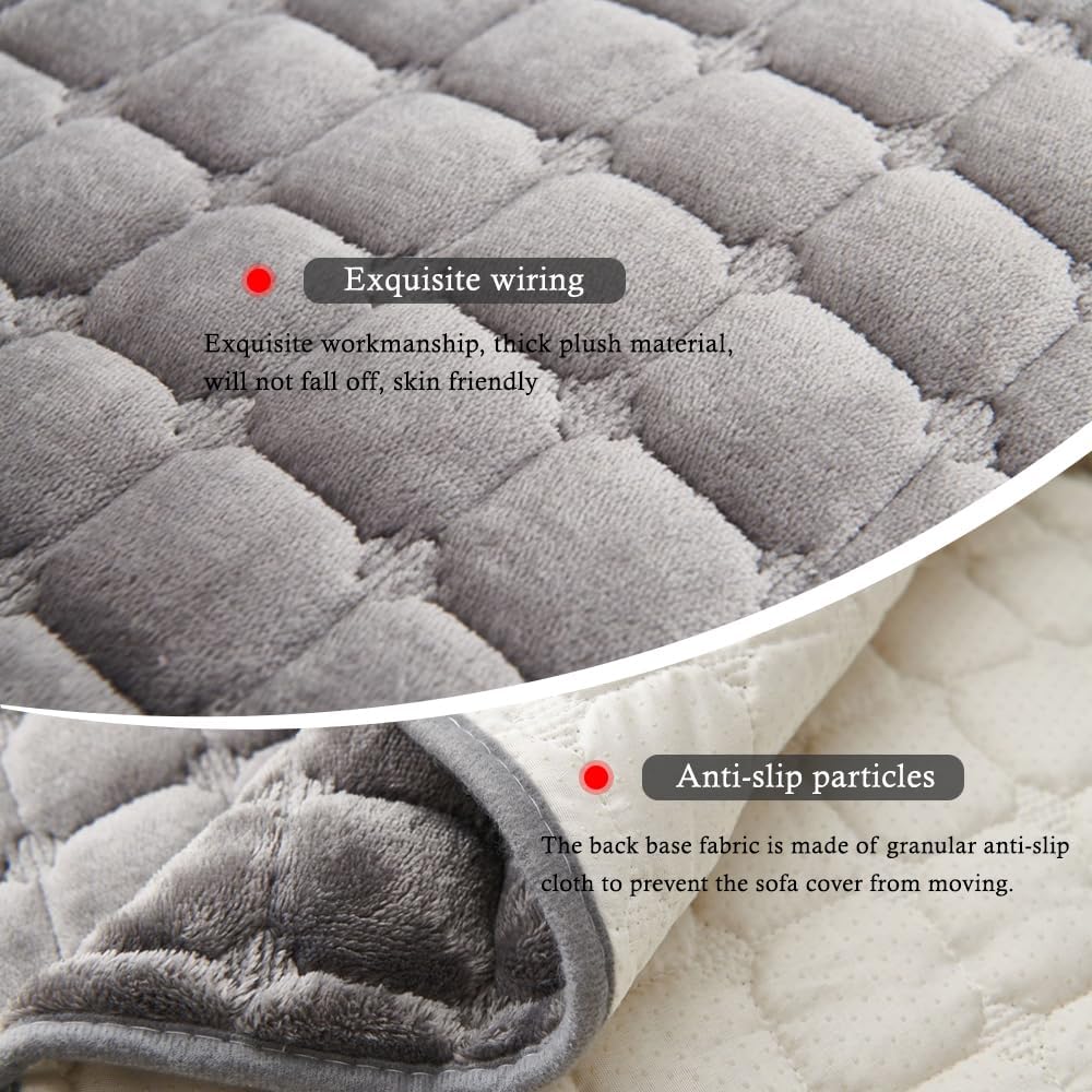 Quilted Recliner Chair Cover Protector