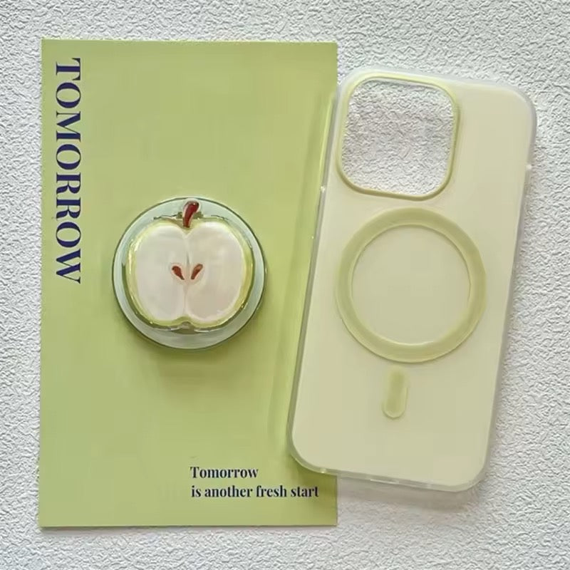 Green Apple iPhone Case Only GripTok