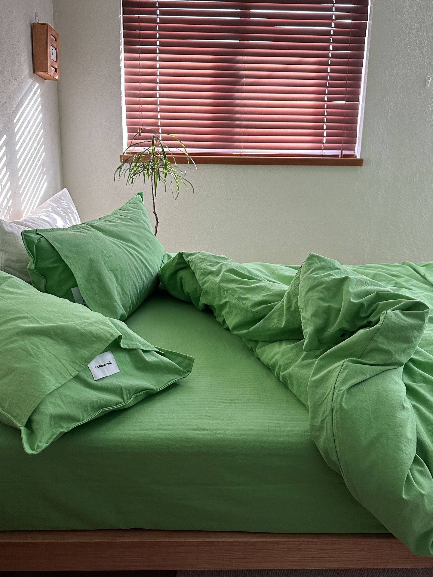 Bright Green Duvet Cover Set