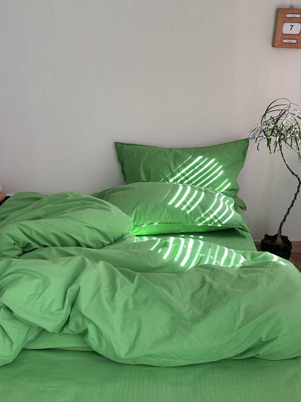 Bright Green Duvet Cover Set