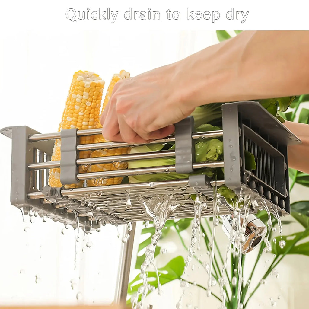 Extendable Sink Drain Basket