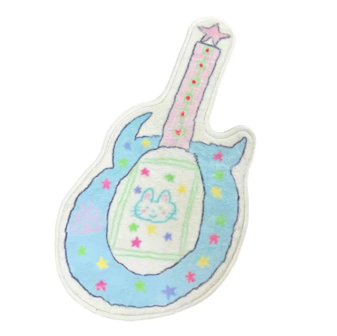 Pastel Guitar Rug