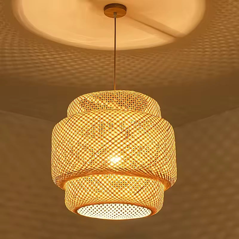 Eco Bamboo Pendant Light