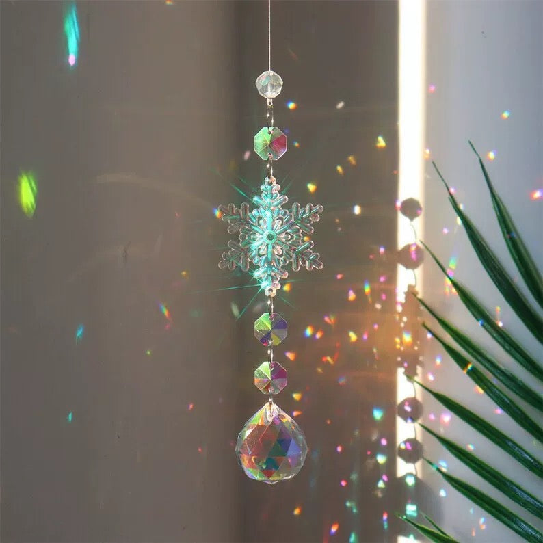 Christmas Snowflake Suncatcher C