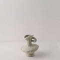 Japandi Minimalist Ceramic White Vase