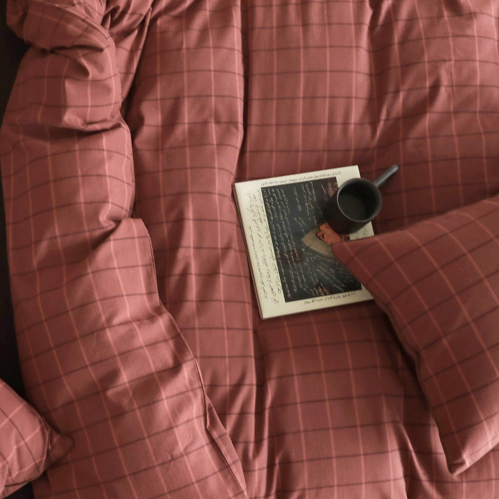Heritage Plaid Cotton Flannel Bedding Set