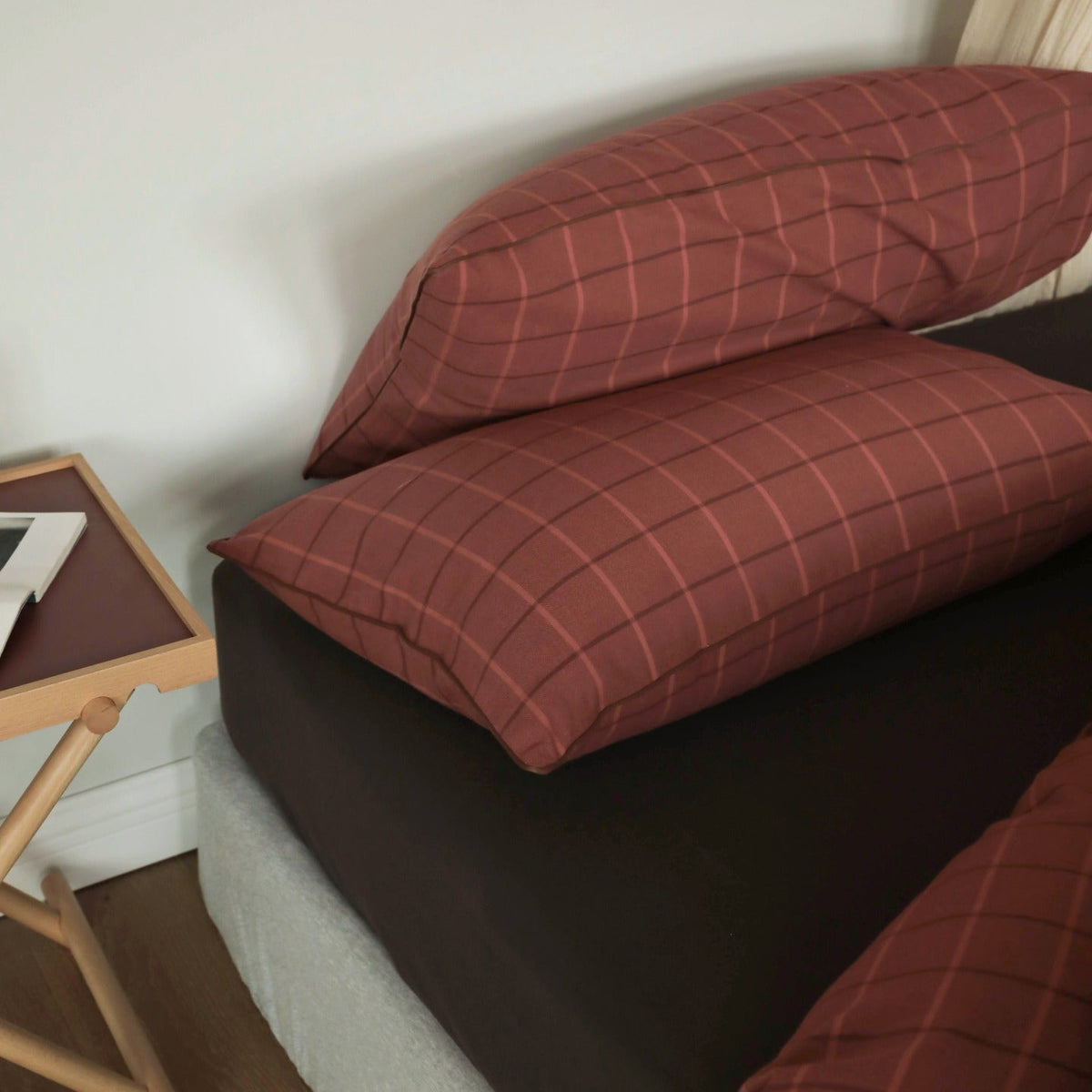 Heritage Plaid Cotton Flannel Bedding Set