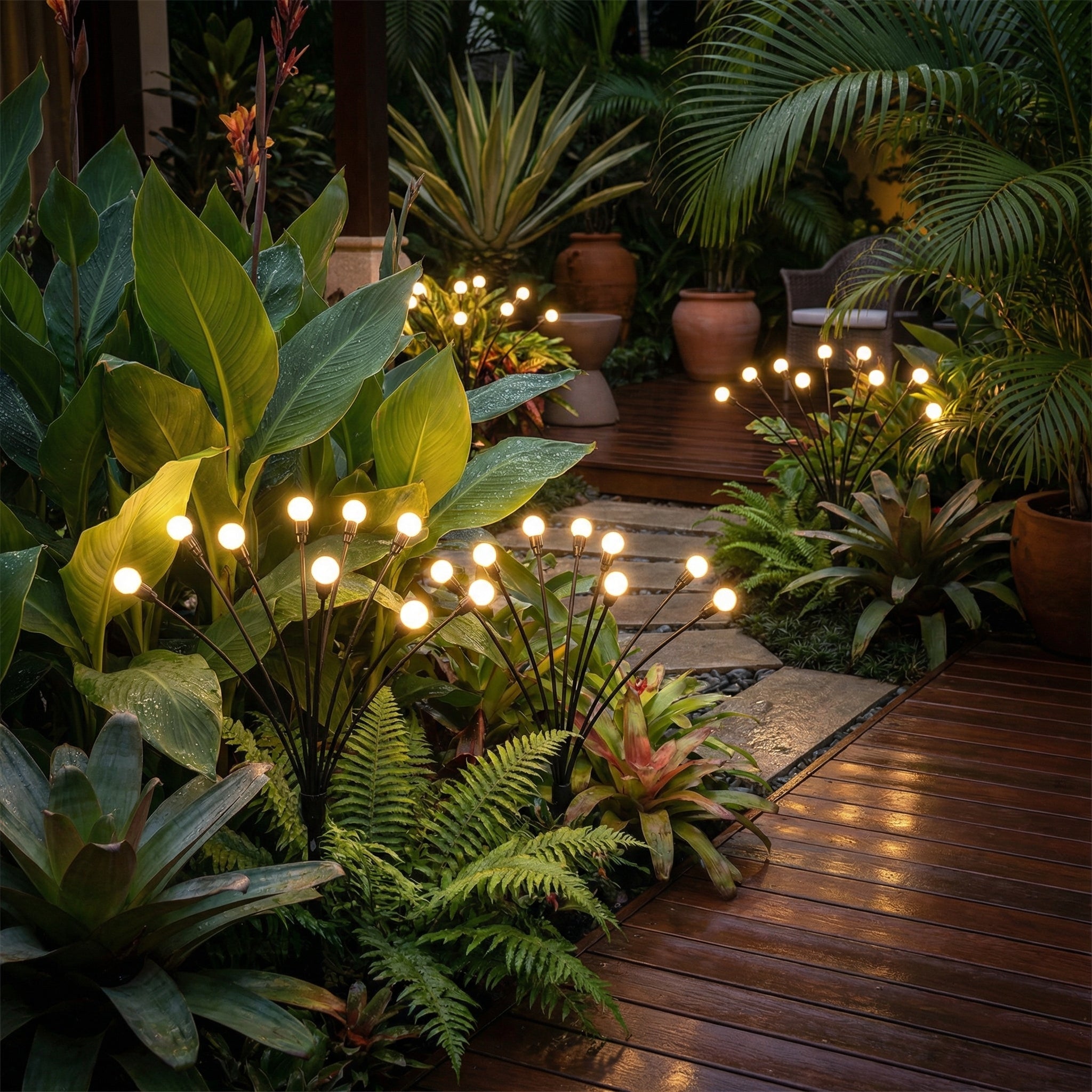 Solar Swaying Garden Lights