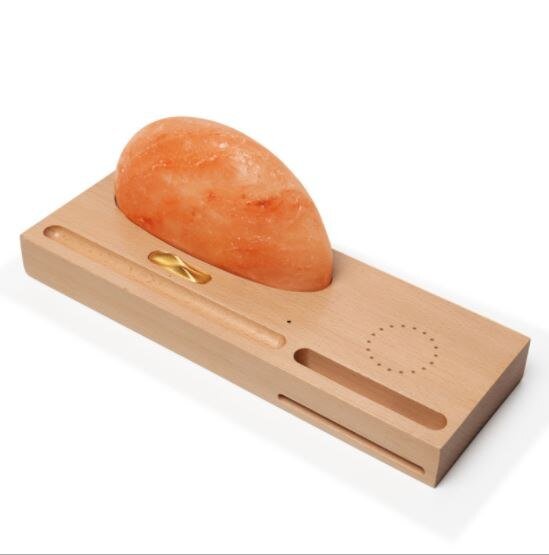 Himalayan Salt Lamp Wireless Charging Station