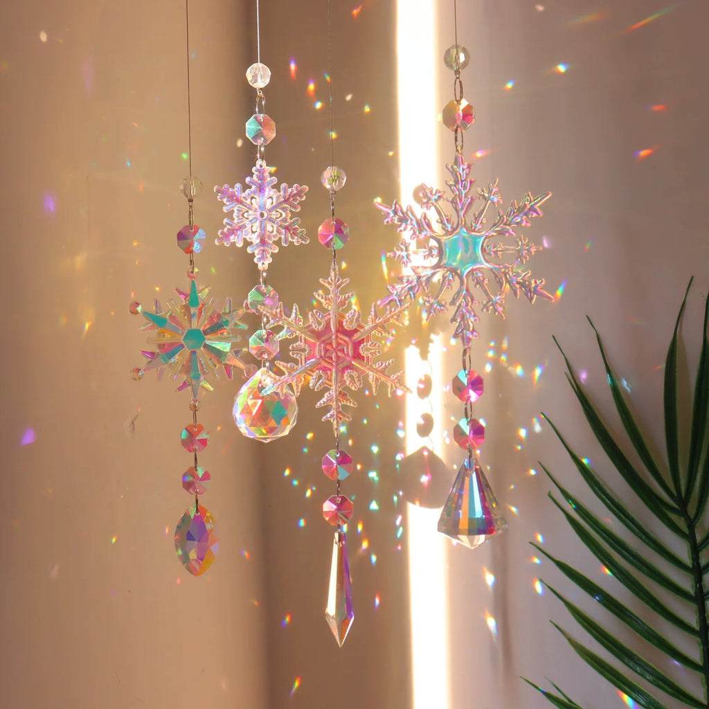 Christmas Snowflake Suncatcher
