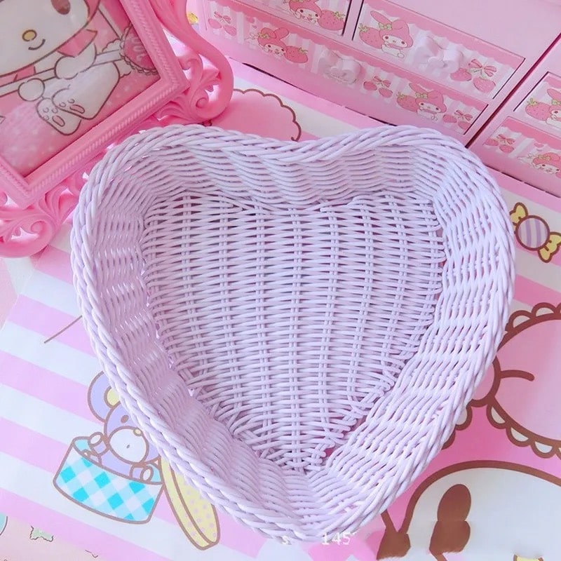 Love Heart Organizer Purple