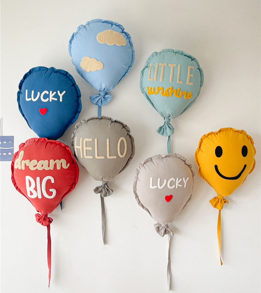 Fabric Balloon Wall Hanging