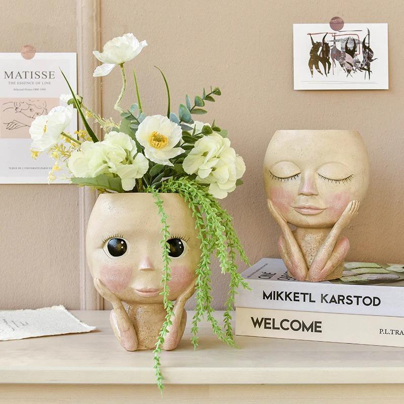 Rosy Cheeky Face Planter