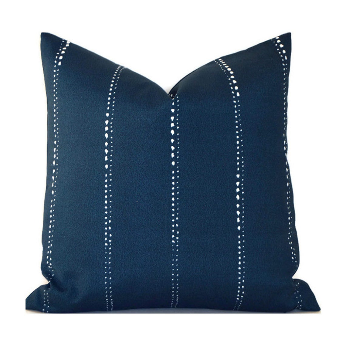 Navy Shades Cushion Covers Dotted Lines