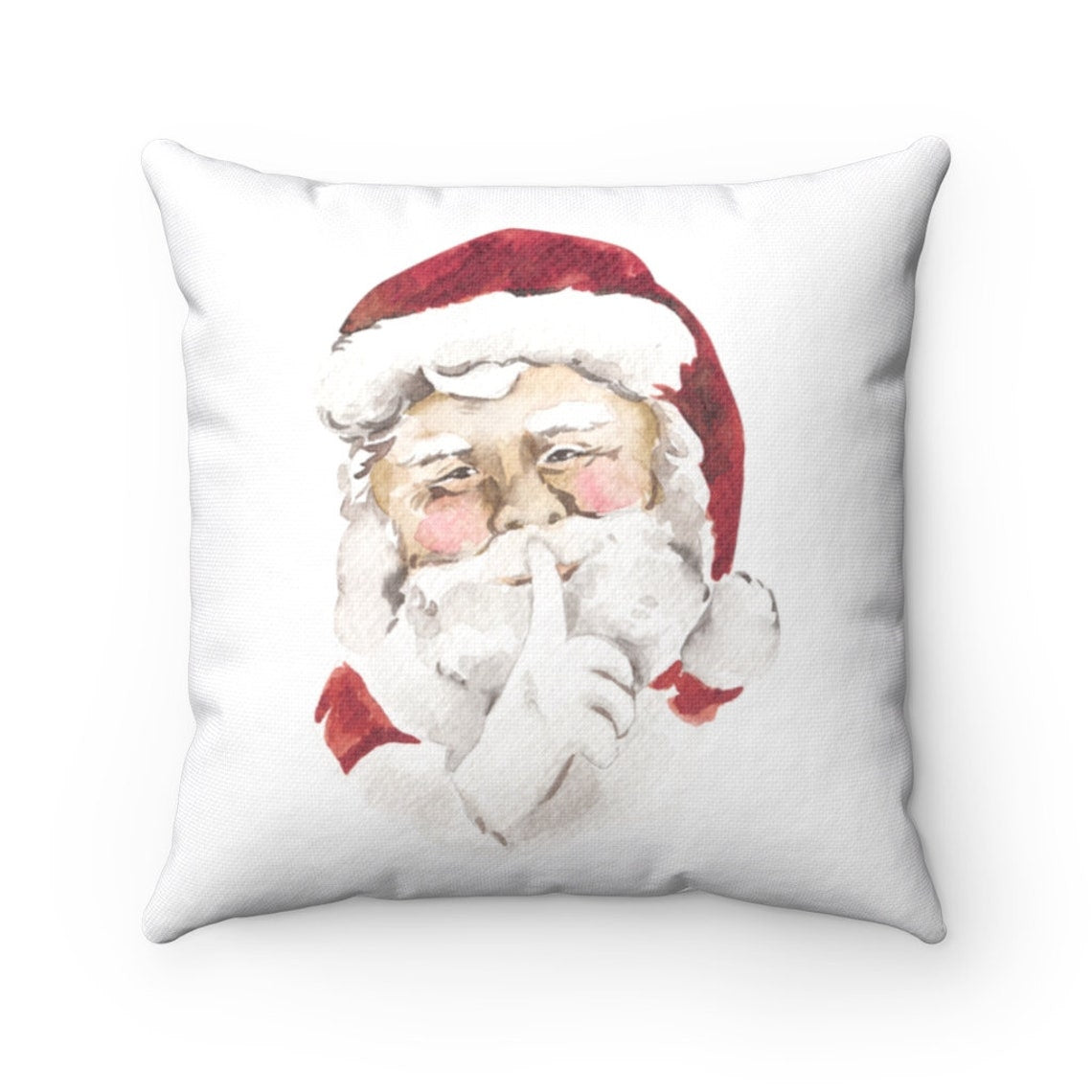 Pink Christmas Cushion Covers Santa