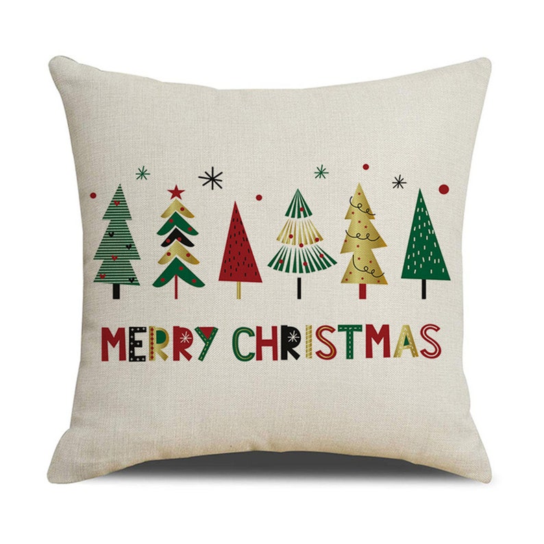 Merry Christmas Cushion Covers Evergreen