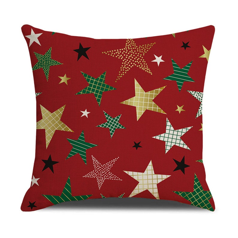 Merry Christmas Cushion Covers Starry Night