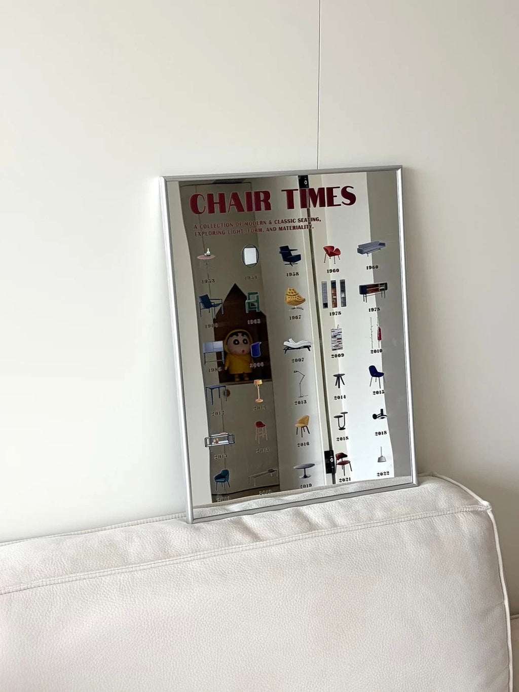 Chair Print Wall Mirror