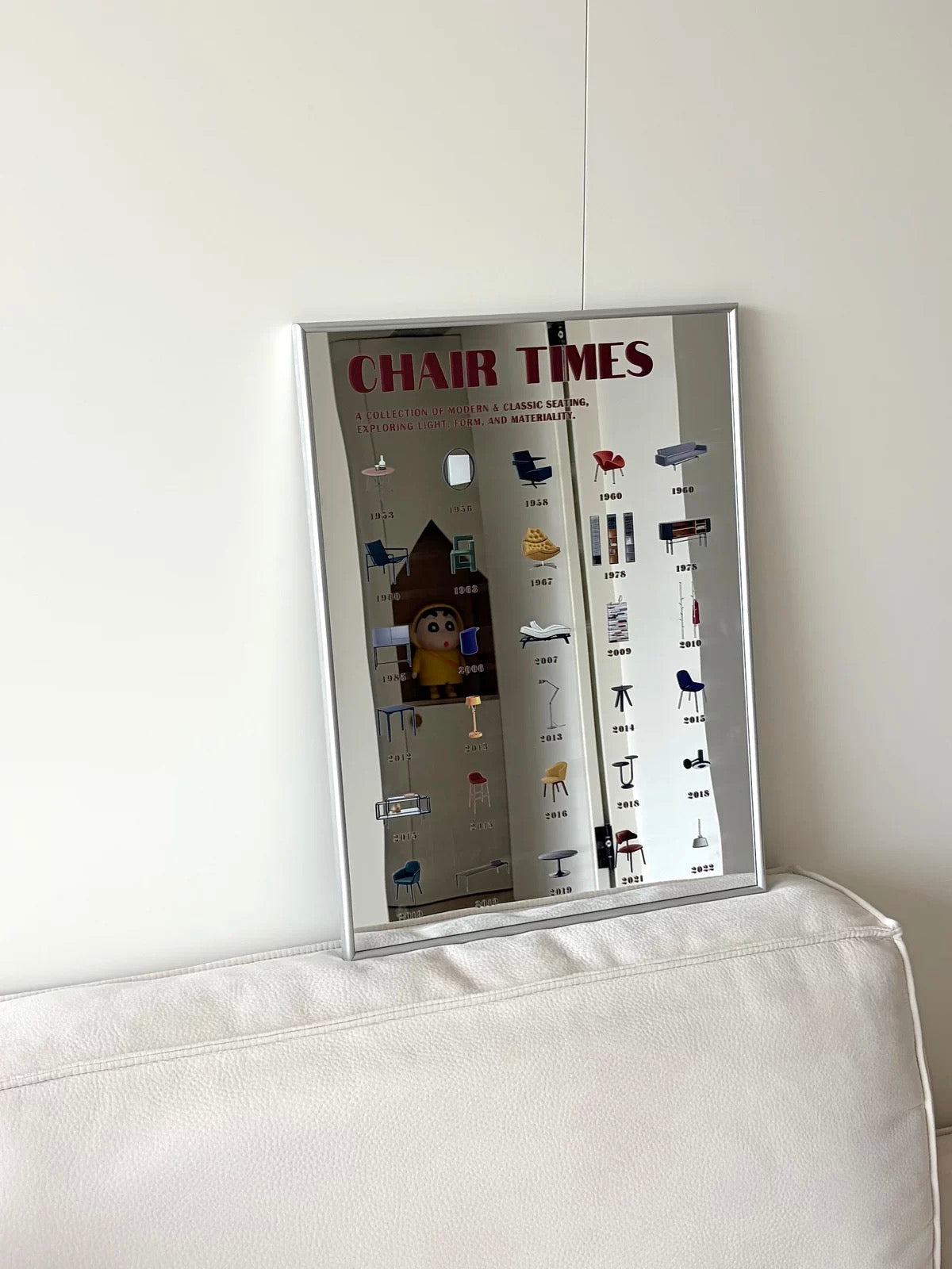 Chair Print Wall Mirror