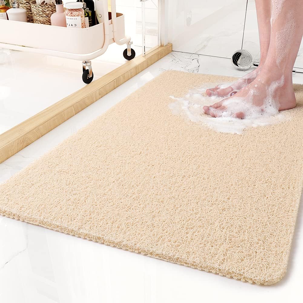 Safe Shower Mat | Non-Slip & Soft On Feet Yellow