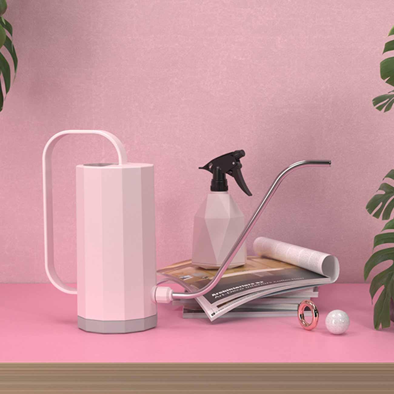 Tall Watering Can MistyRose