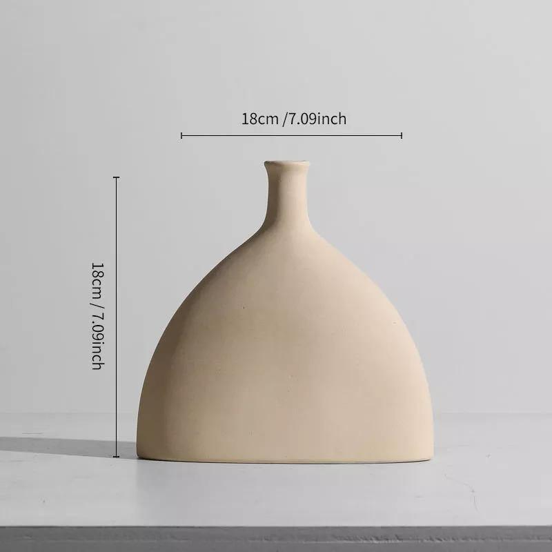 SereneStone™ - Contemporary Ceramic Vase Set B