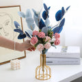 Vase with Test Tube and Iron Stand