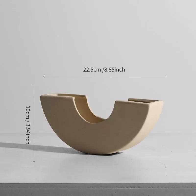 SereneStone™ - Contemporary Ceramic Vase Set C