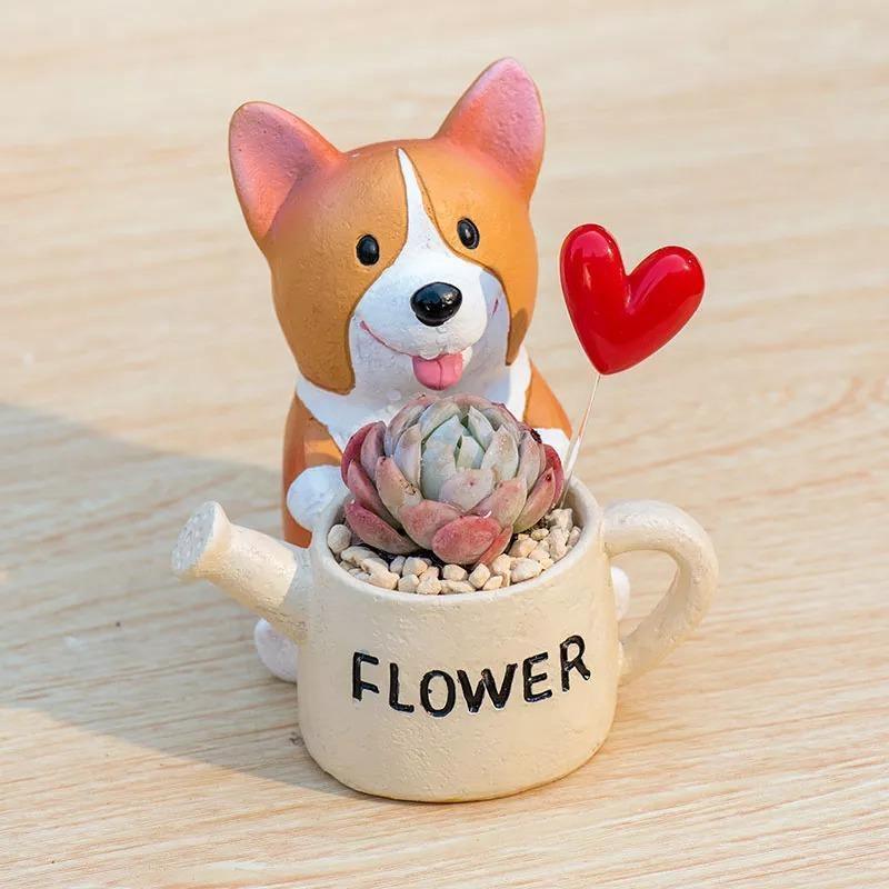 Corgi Garden Buddy Watering Can